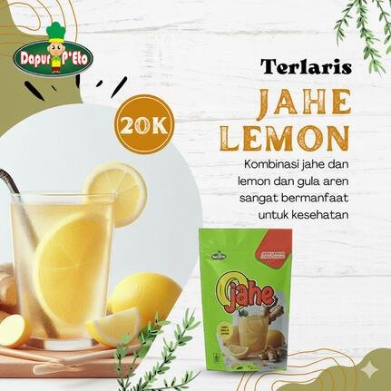Jahe Lemon Gula aren Instant