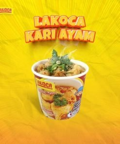 Lakoca Cuanki Instan Kari - Tinggal Seduh 3 Menit Langsung Siap!