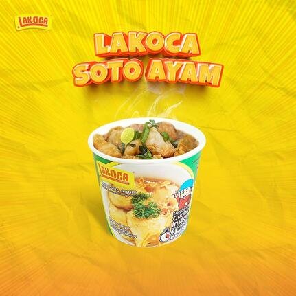 Lakoca Cuanki Instan Soto - Tinggal Seduh 3 Menit Langsung Siap!