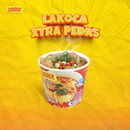 Lakoca Cuanki Instan Xtra Pedas - Tinggal Seduh 3 Menit Langsung Siap!